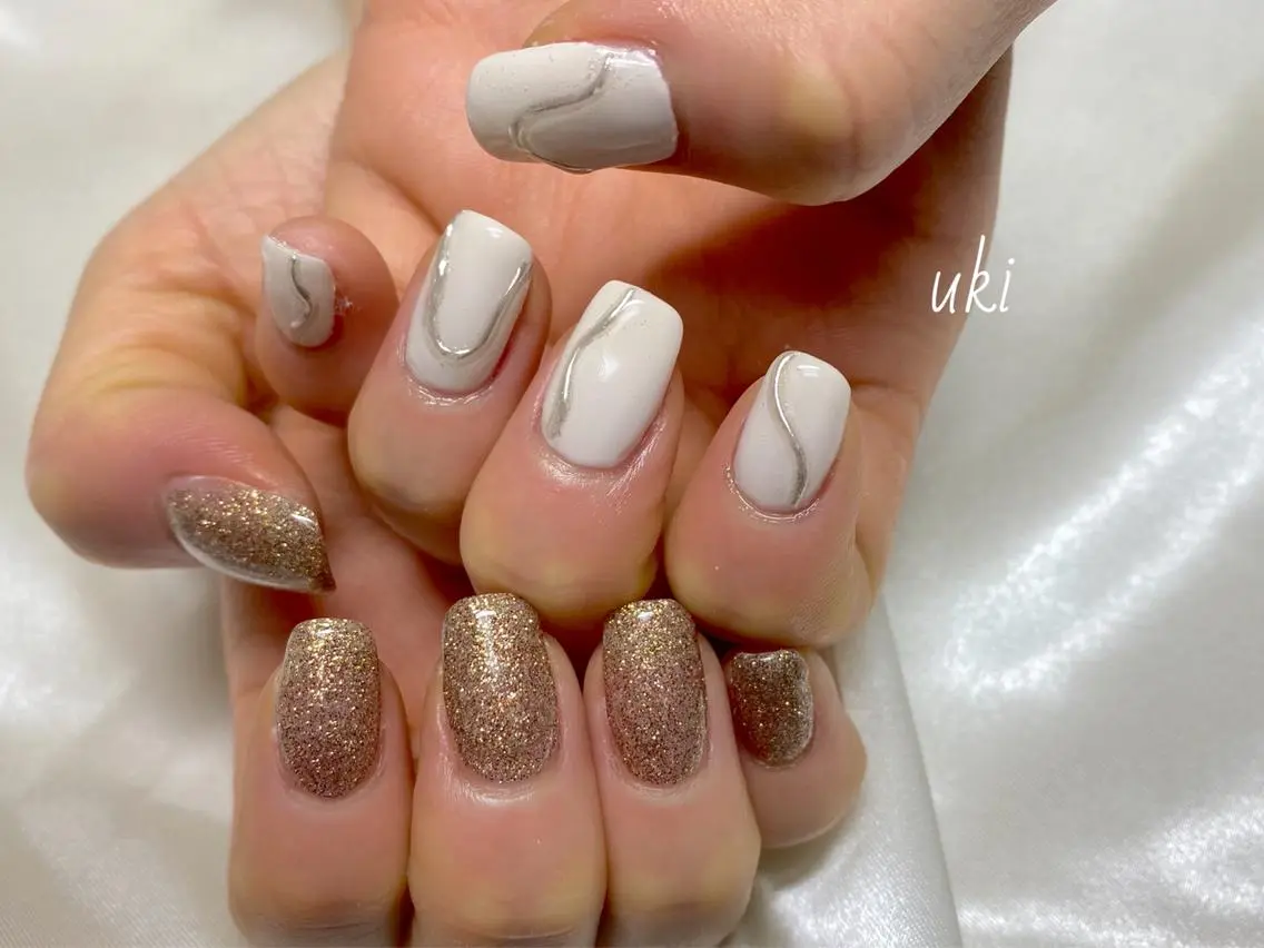 ネイル ハンドネイル Ameri nail /UKIのネイルデザイン