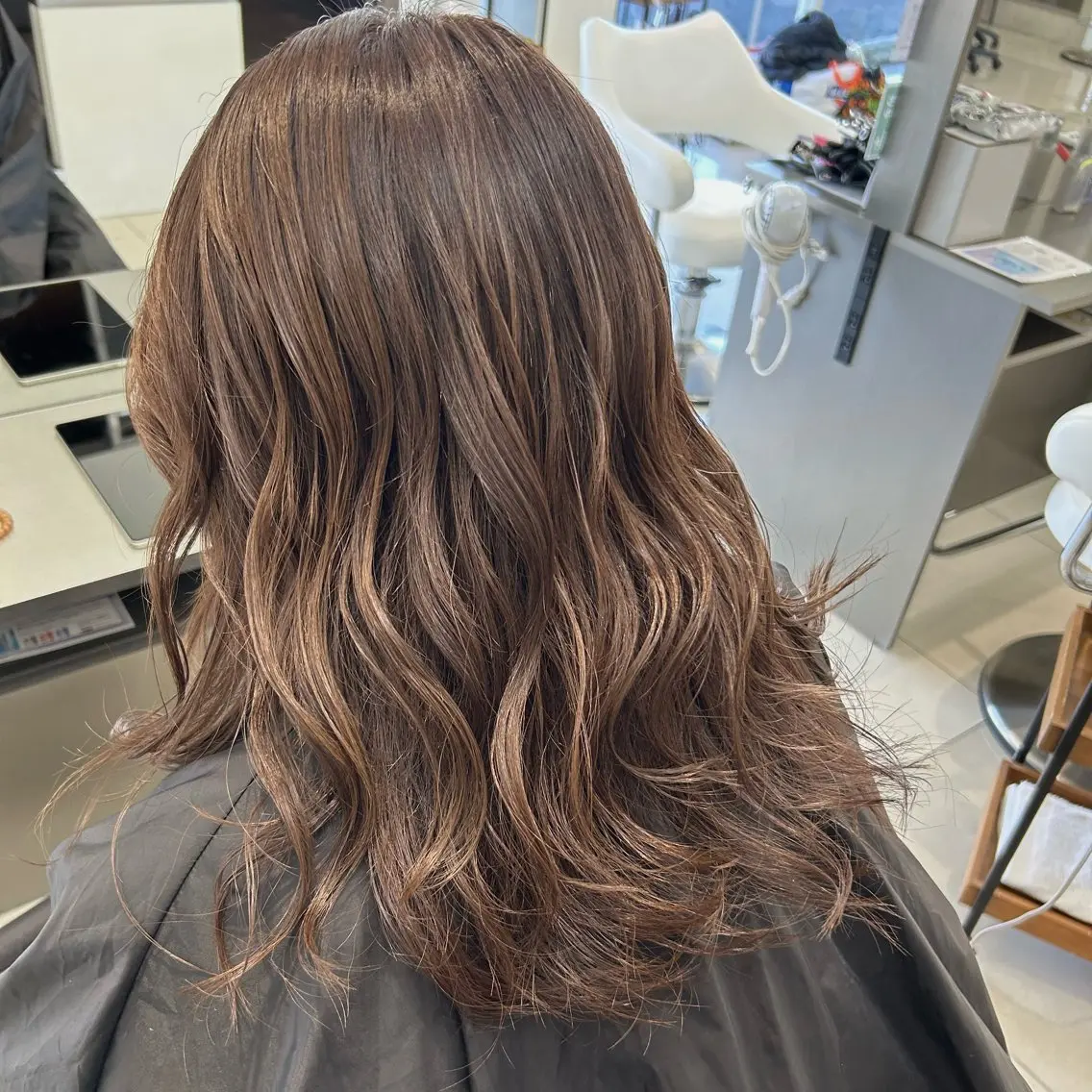 カラー ヘアカラー 平岡 蒼偲のヘアスタイル