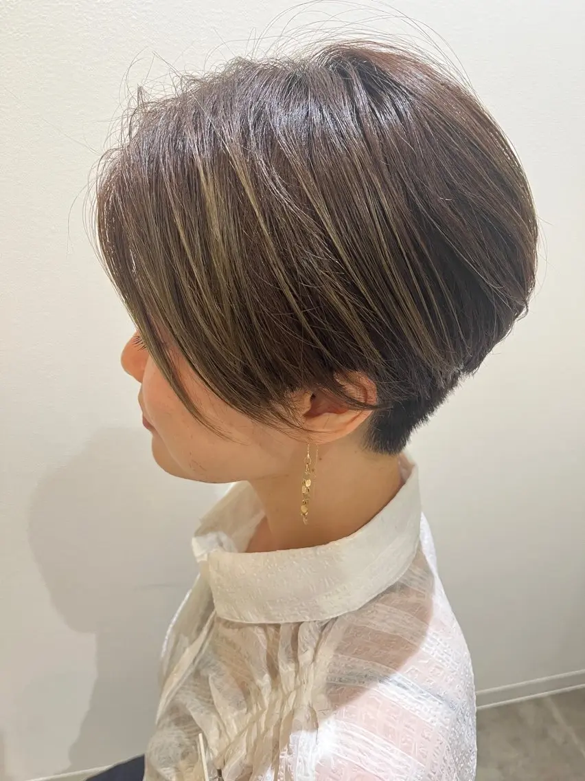 ショート 工藤 惇のヘアスタイル