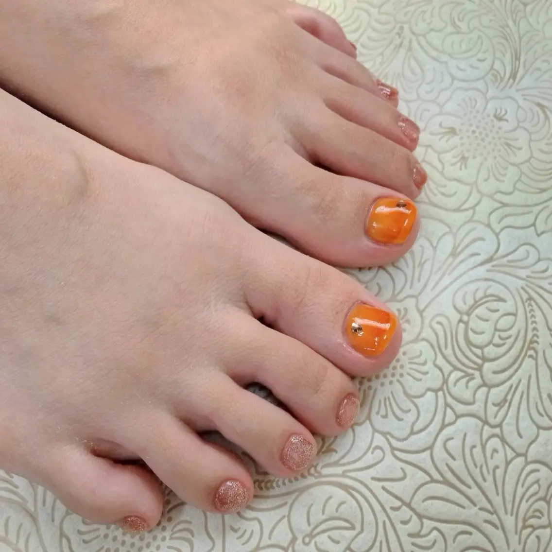 ネイル フラワーネイル precious nail roomのネイルデザイン