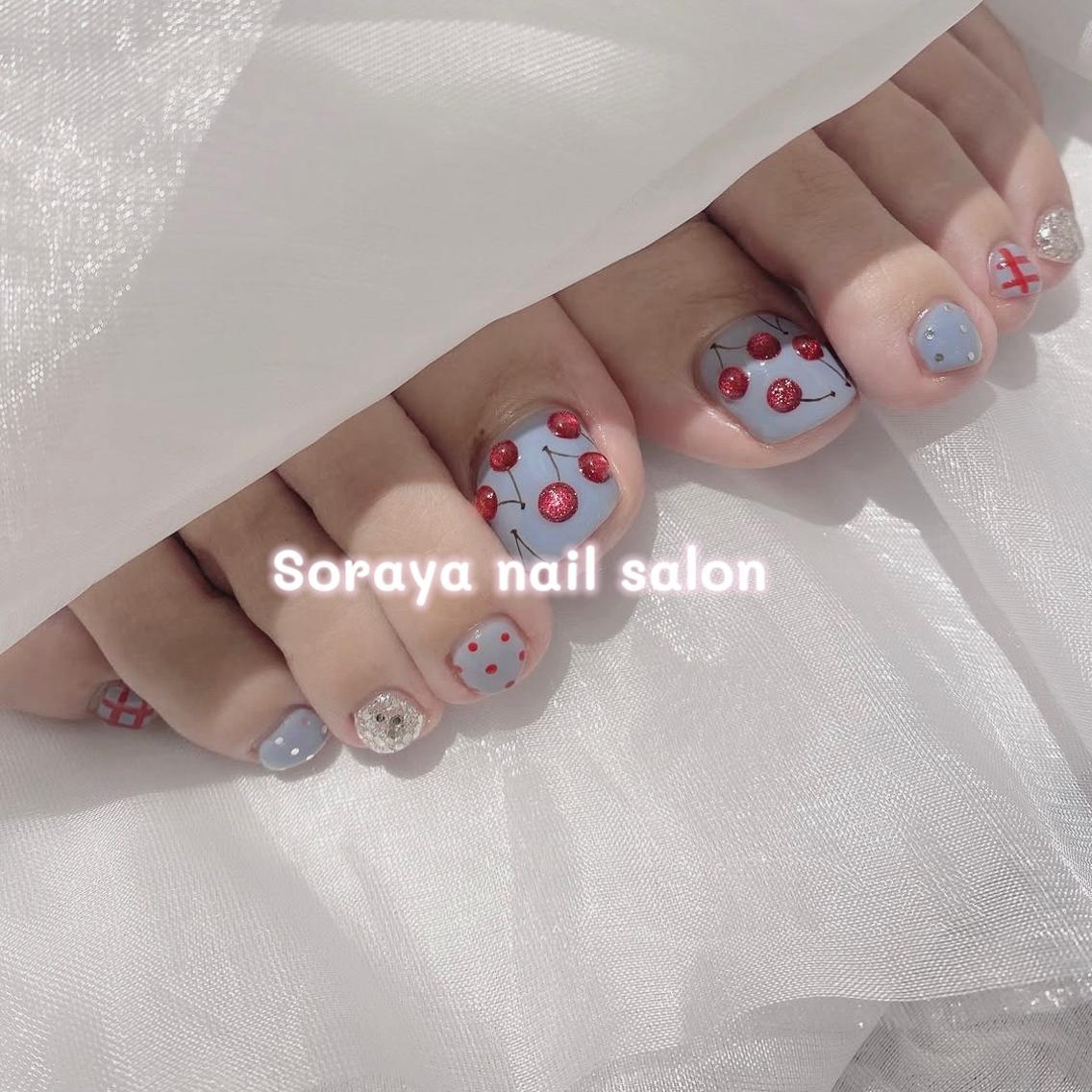🎀【FOOT】モテカワ♡韓国っぽ×大人可愛い持ち込みデザイン¥8980〜の写真