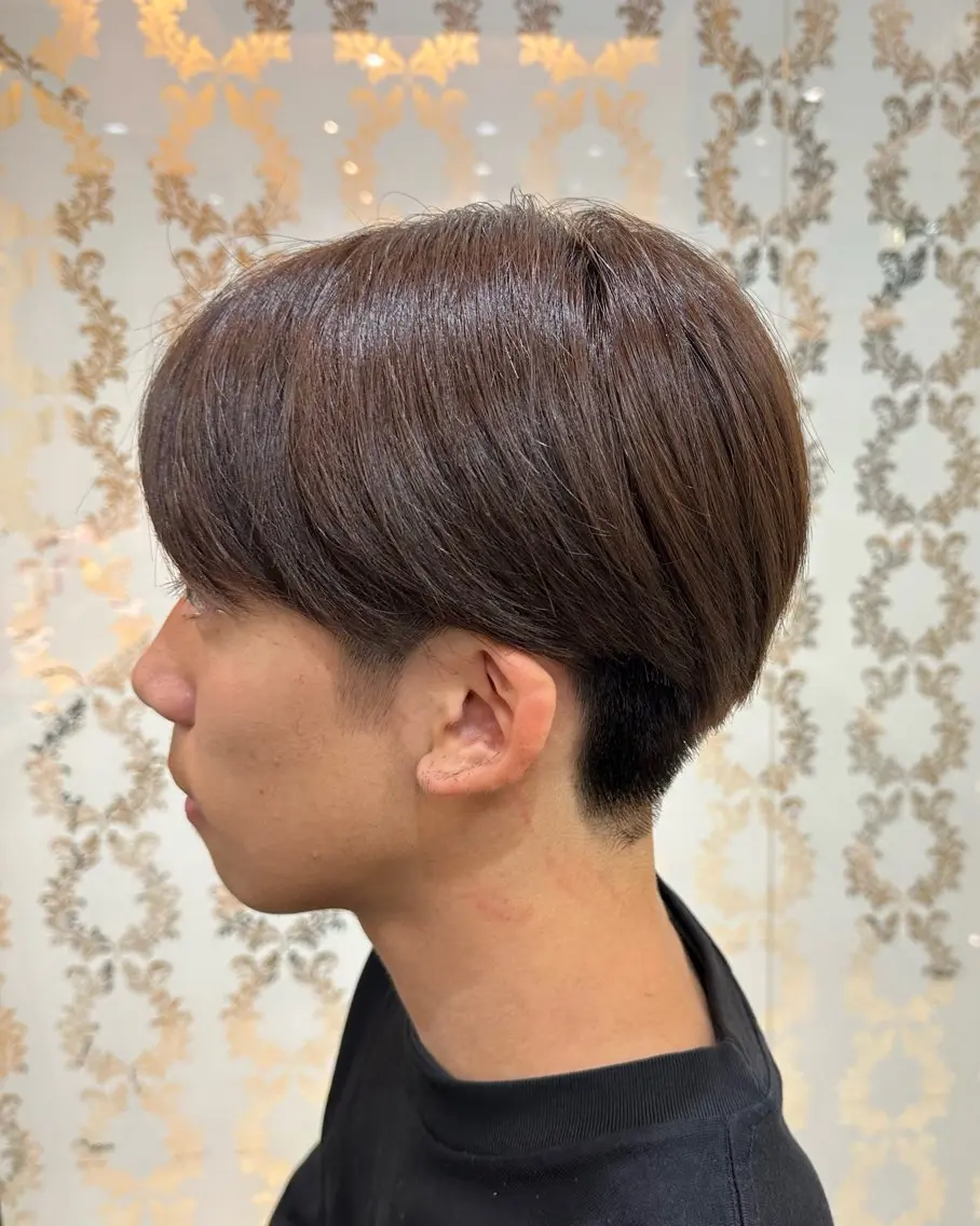 カラー メンズ ナチュラルヘア 神田一瑳のヘアスタイル