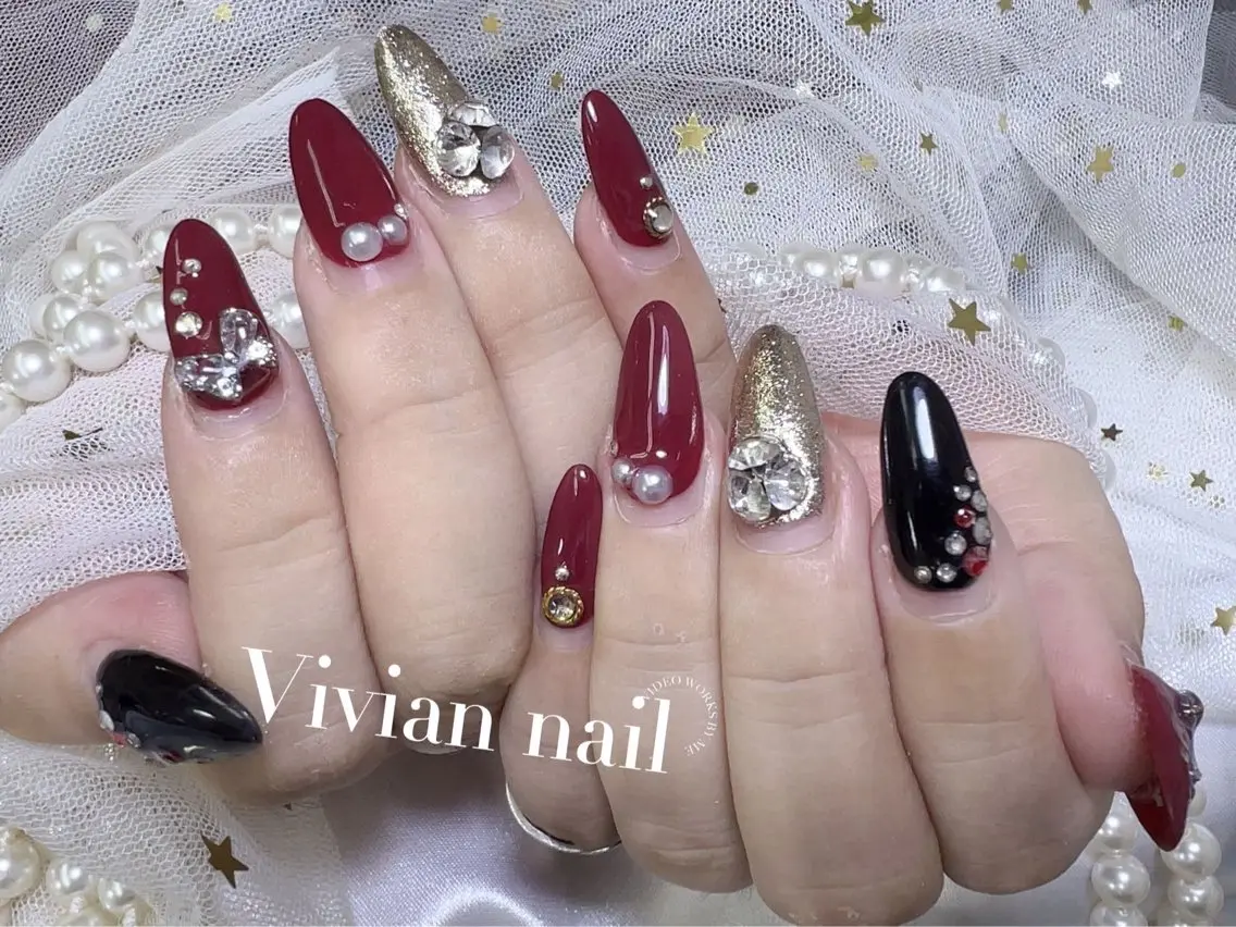 ネイル ハンドネイル VIVIAN リサのネイルデザイン