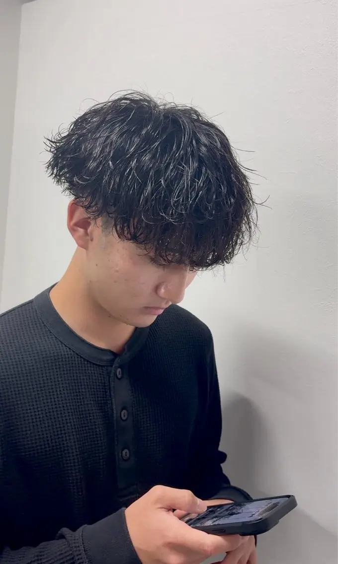 カット+ツイストパーマ+内部補修TRの写真