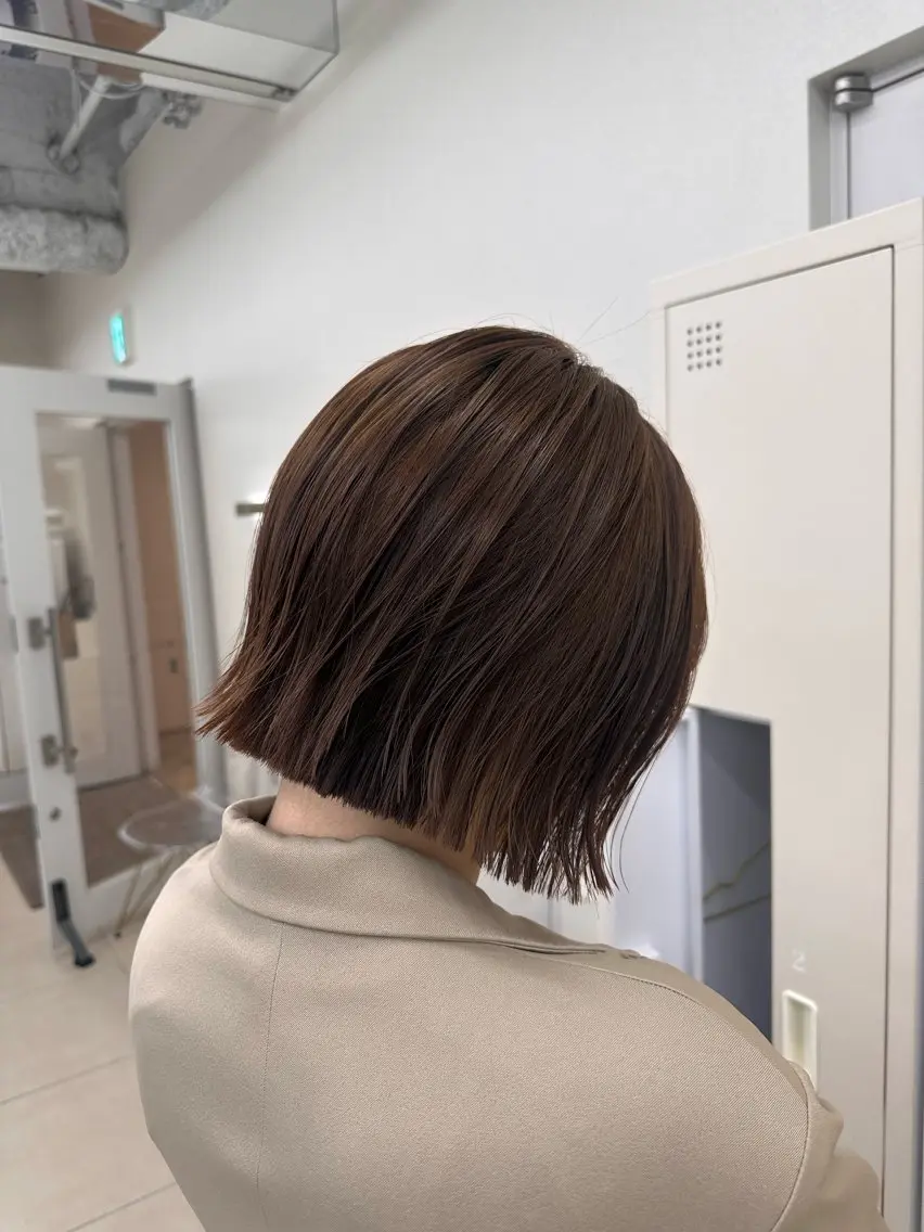 ショート ボブ🌿さち COA GINZAのヘアスタイル