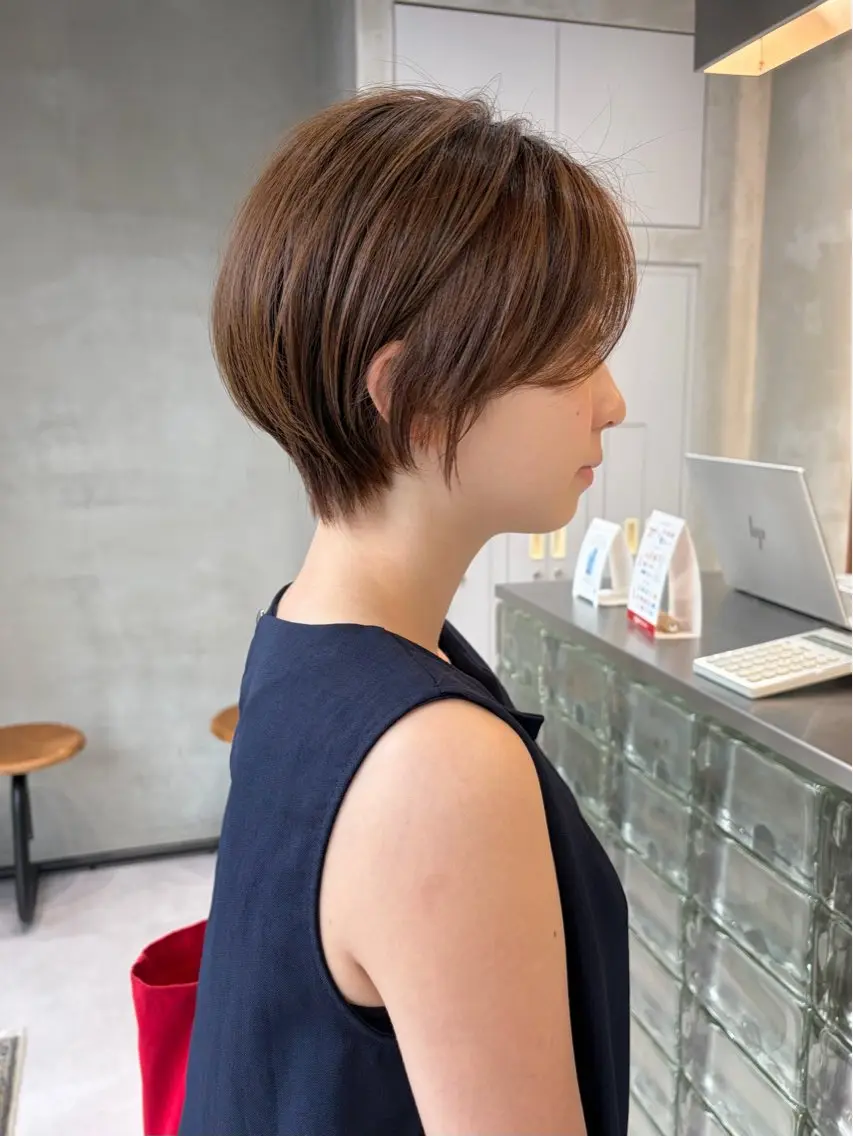 ショート カット トリートメント 華 /ショート/ボブのヘアスタイル