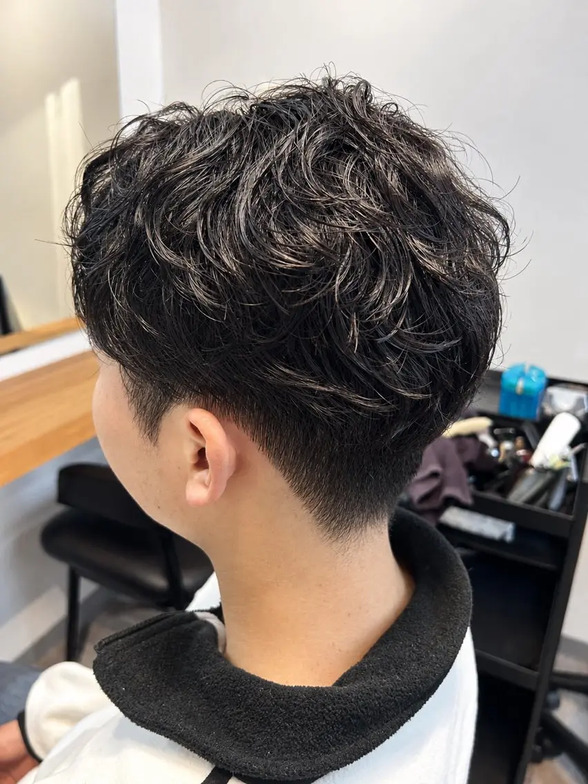💈 【平日限定&当日予約大歓迎】💈✂️メンズカット+朝楽パーマ✂️¥8,800〜の写真