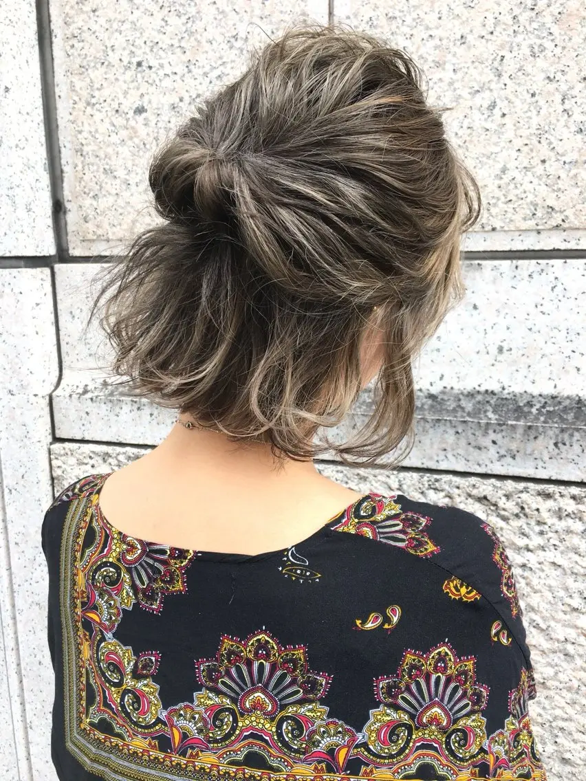 ✨白髪ぼかしハイライト＋トリートメント🌿の写真