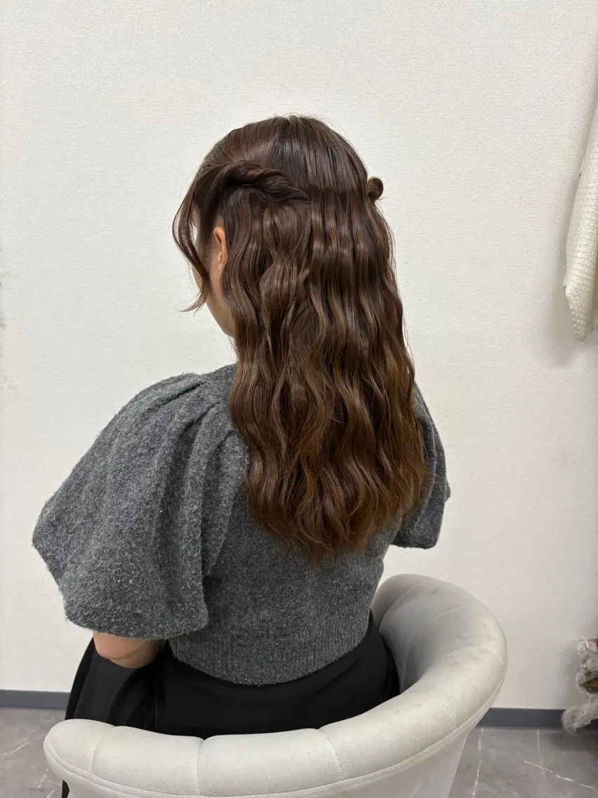 ヘアアレンジ ヘアサロン ミカヅキのヘアスタイル