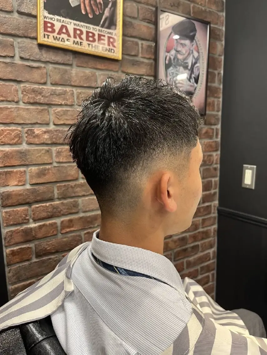 メンズ フェードカット 神原 朋瑛のヘアスタイル