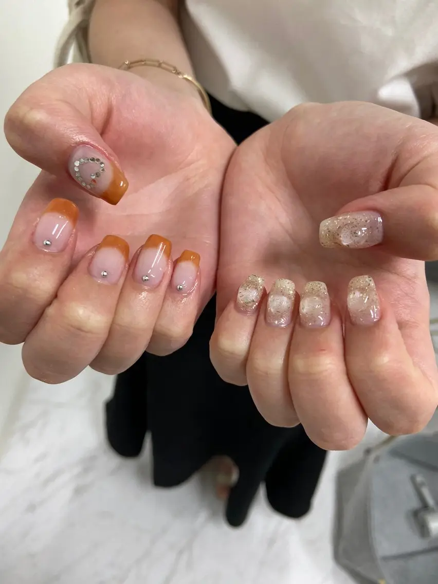 ネイル ハンドネイル HIKARI 4uまつ毛ネイルのネイルデザイン