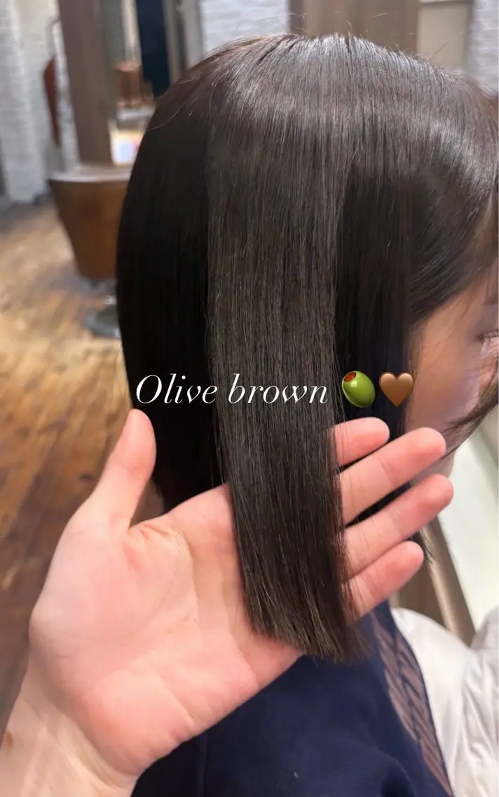 ショート カット ヘアカラー 【美ボブ.艶カラー. 梅田茶屋町】midoのヘアスタイル