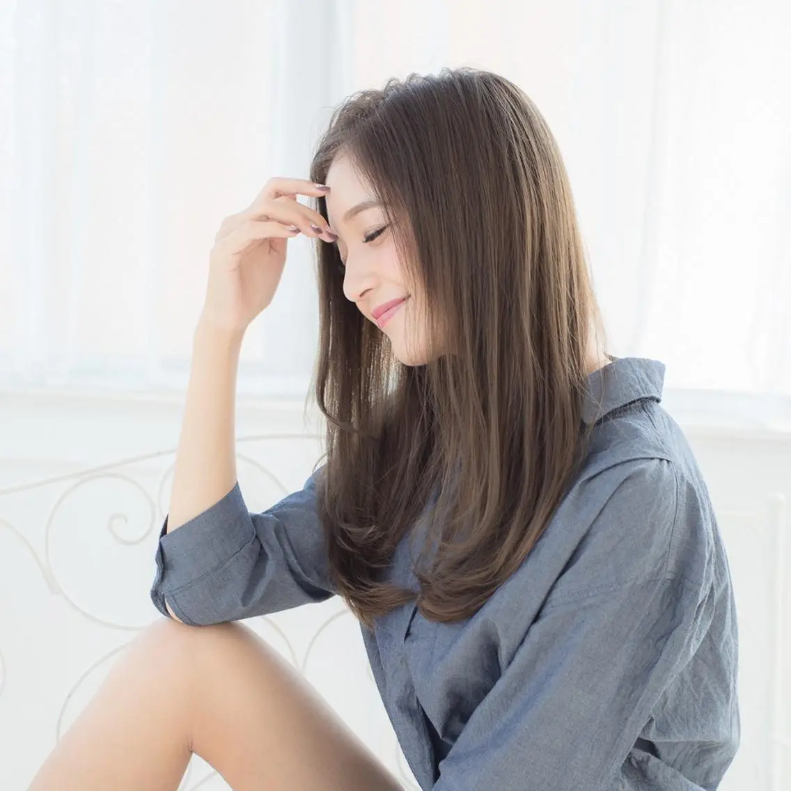 【美髪・潤・艶】カット＋縮毛矯正＋艶トリートメントの写真