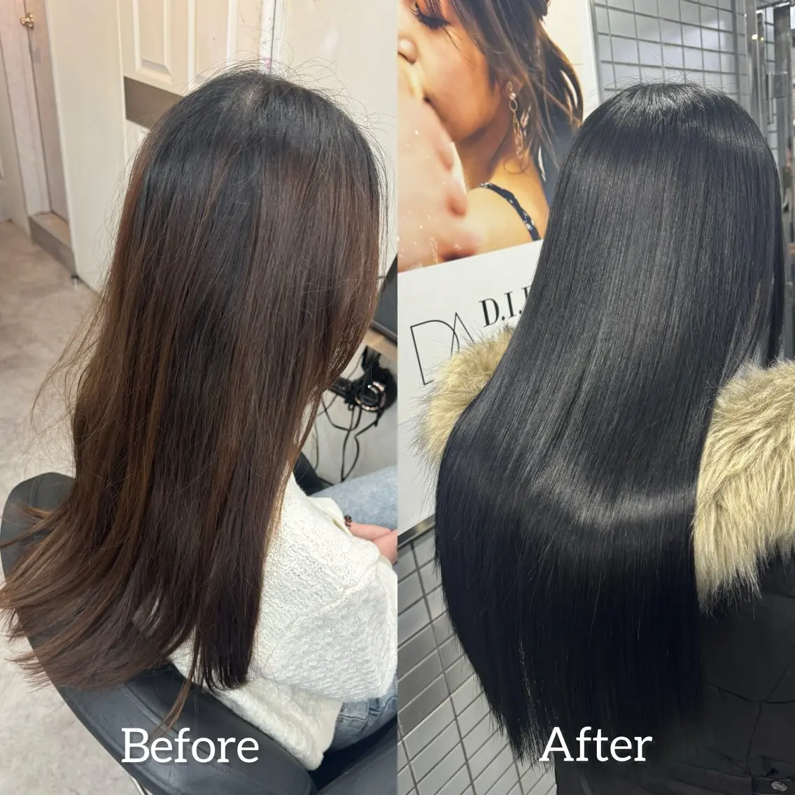 ロング カット 縮毛矯正 トリートメント 💎レイヤーカット× 髪質改善💎後藤陸のヘアスタイル