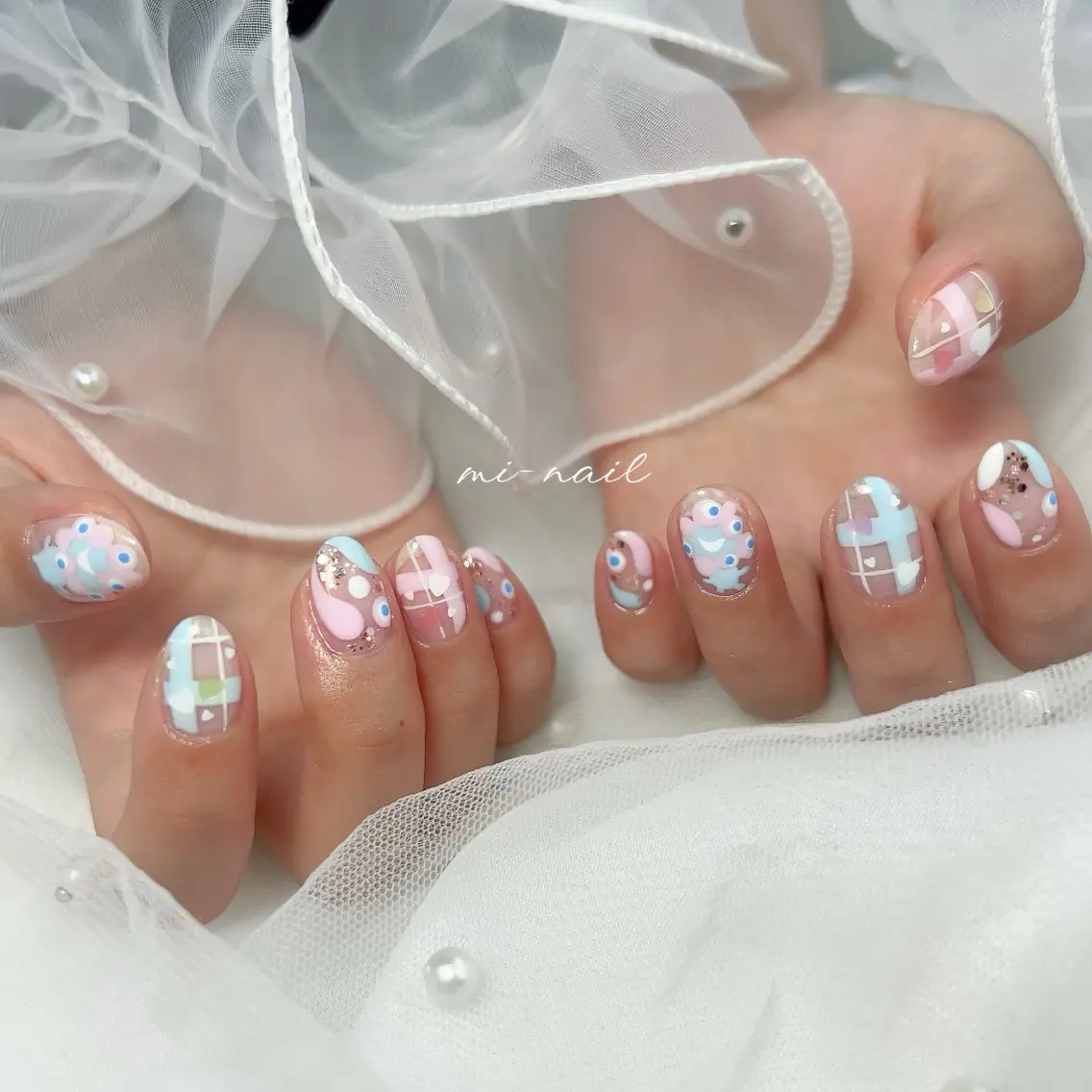 ネイル ハンドネイル ..mi-nail ..のネイルデザイン
