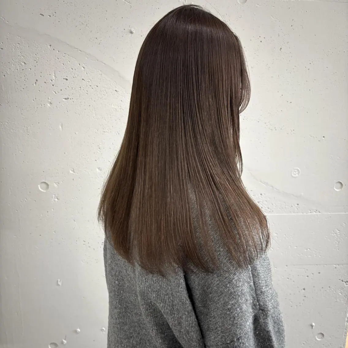 カラー セミロング ベージュカラー 透明感カラー ヘーゼル ヘアカラー トリートメント 透明感🪽艶カラー☆ トレンドヘア✨のヘアスタイル