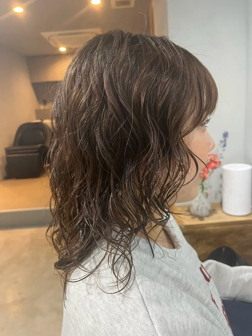 🎀平日限定🎀カット+ケアデジタルパーマの写真