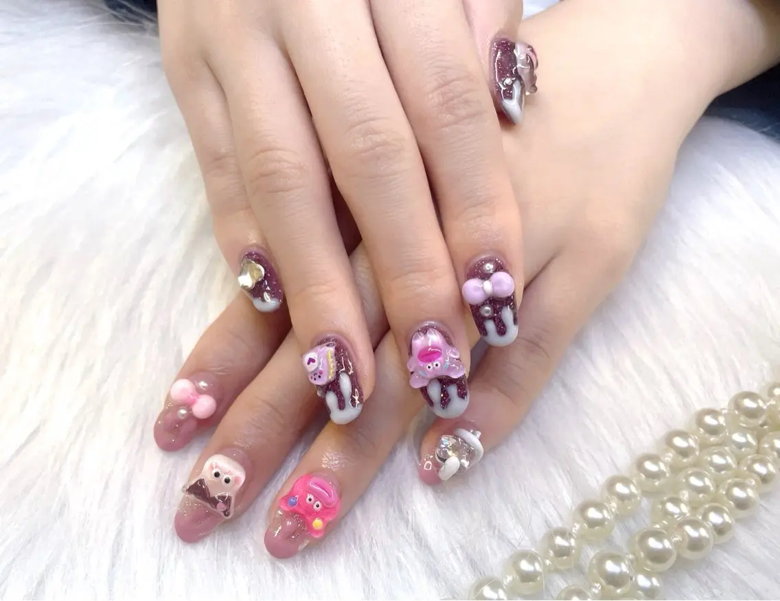 ネイル ハンドネイル ハンドケア queen nailのネイルデザイン