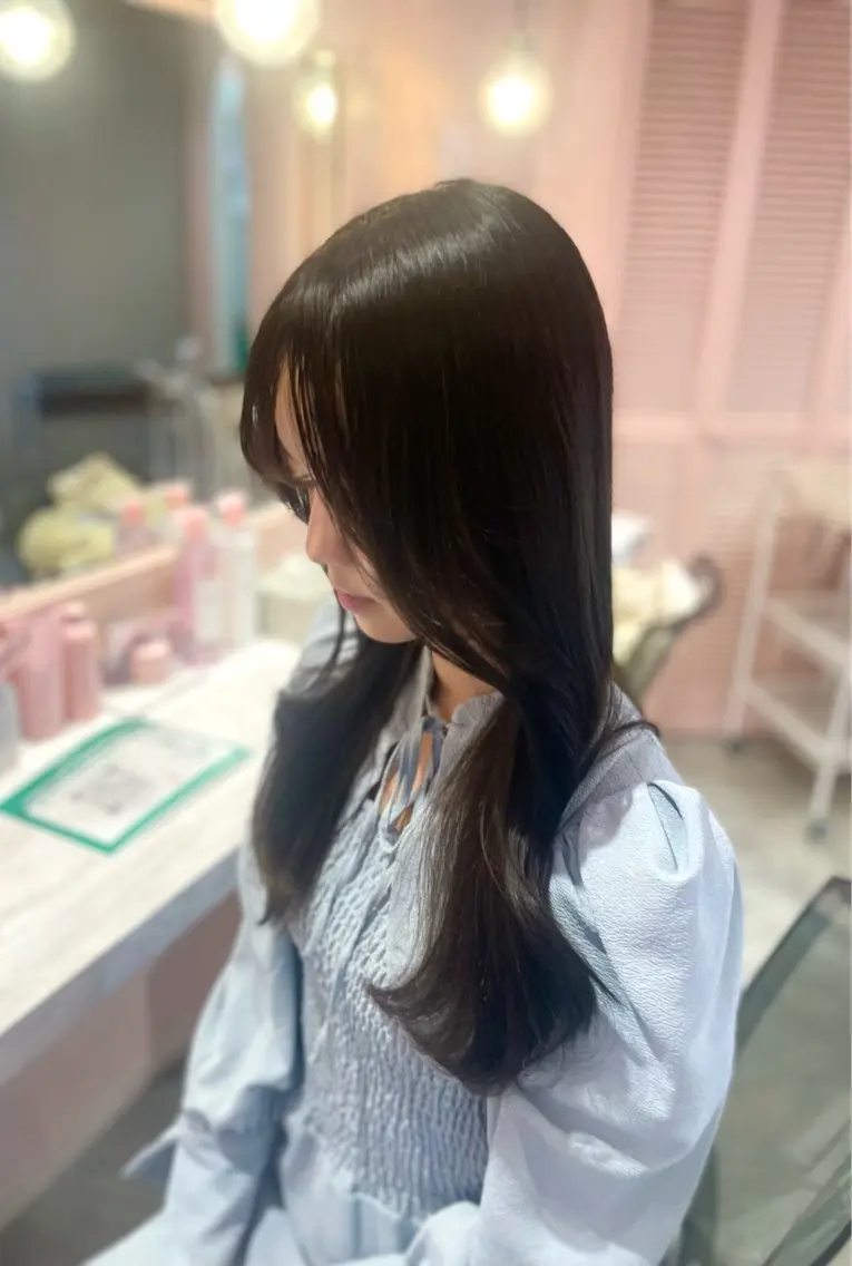 カラー ブラウンカラー ダークブラウン 柔らかメルティ ヘア🩰Yuuhaのヘアスタイル