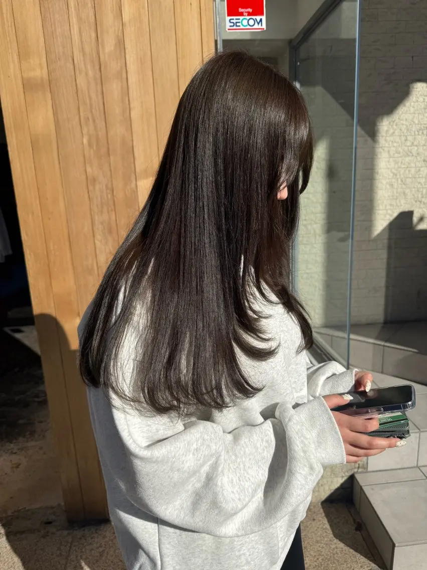 ロング カラー カット ヘアカラー トリートメント 伶風/ ボブのヘアスタイル