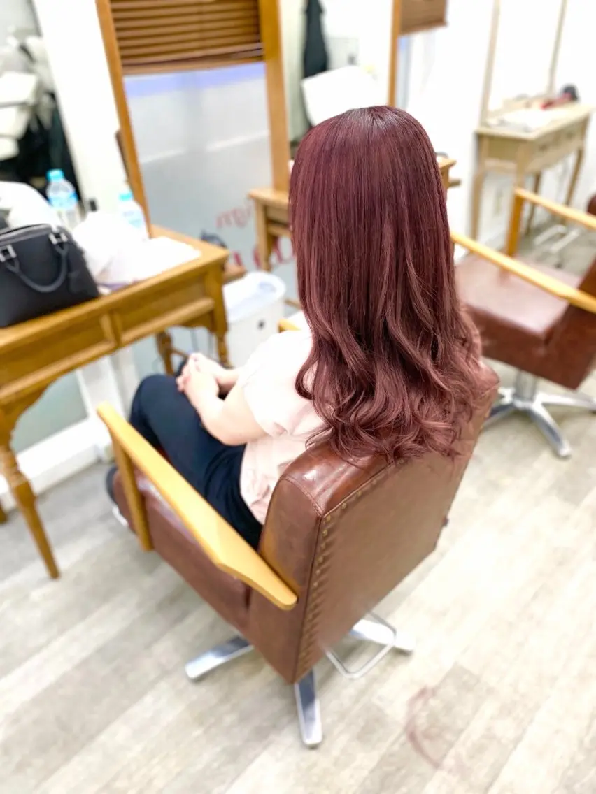 カラー カット ヘアカラー トリートメント 💜レディース特化 今井彩楓💜のヘアスタイル