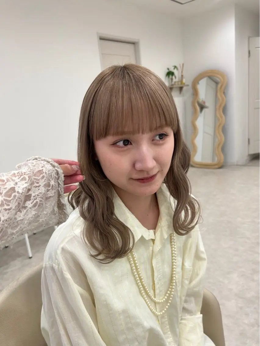 ヘアアレンジ デート SINO /韓国巻きのヘアスタイル