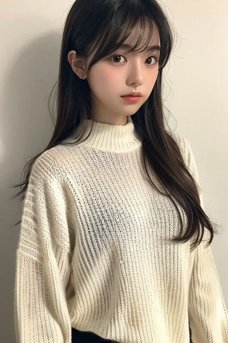 ロング 鈴木 悠のヘアスタイル
