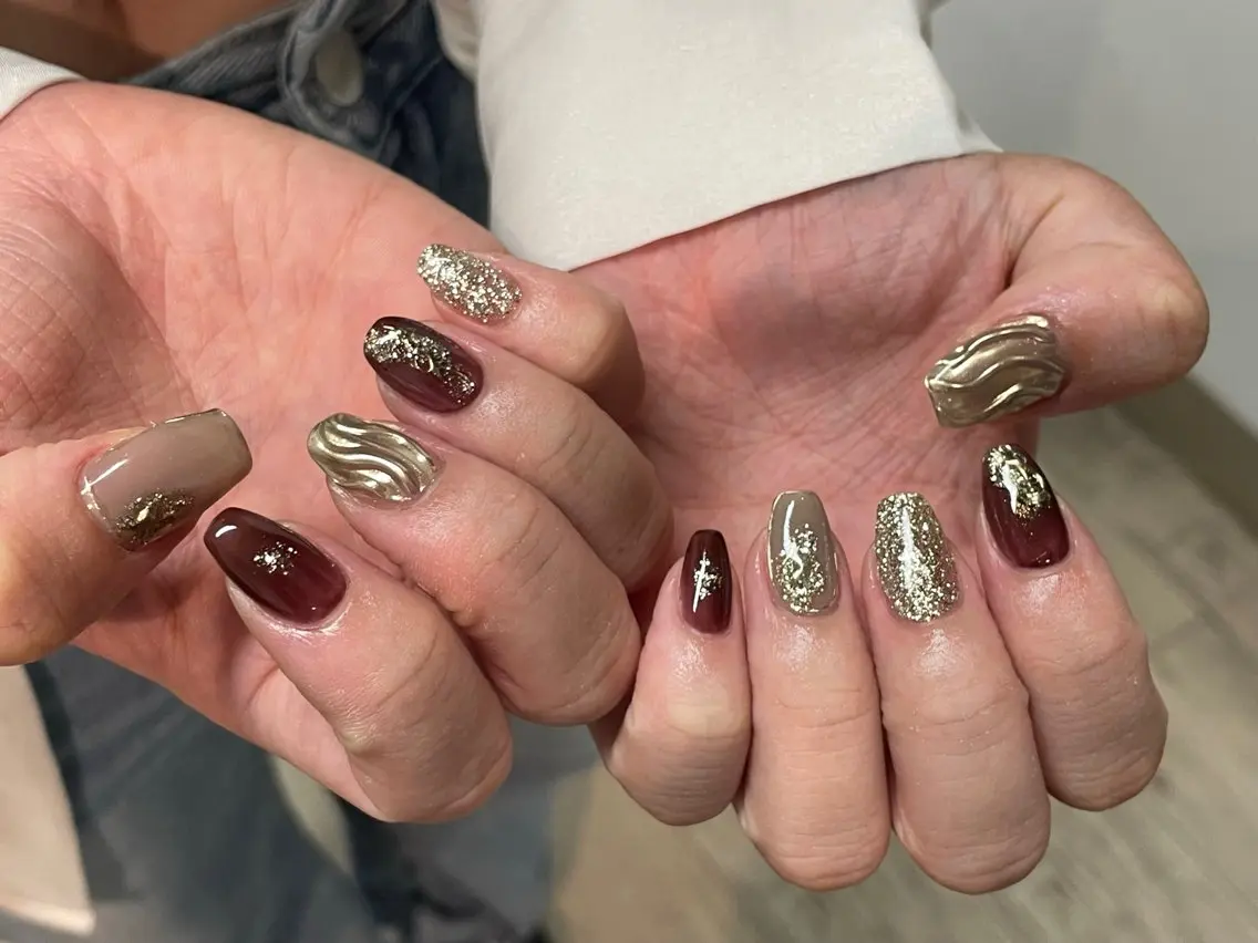 ネイル ハンドネイル nailpark_ MITSUMEのネイルデザイン