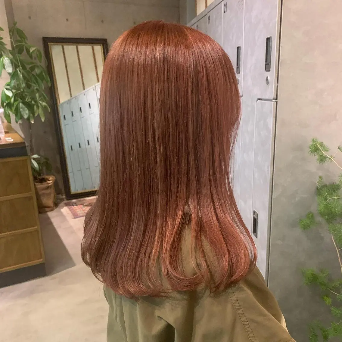 ロング ヘアカラー トリートメント ボブ/ベージュ/ パーマ🪿近森ゆいのヘアスタイル