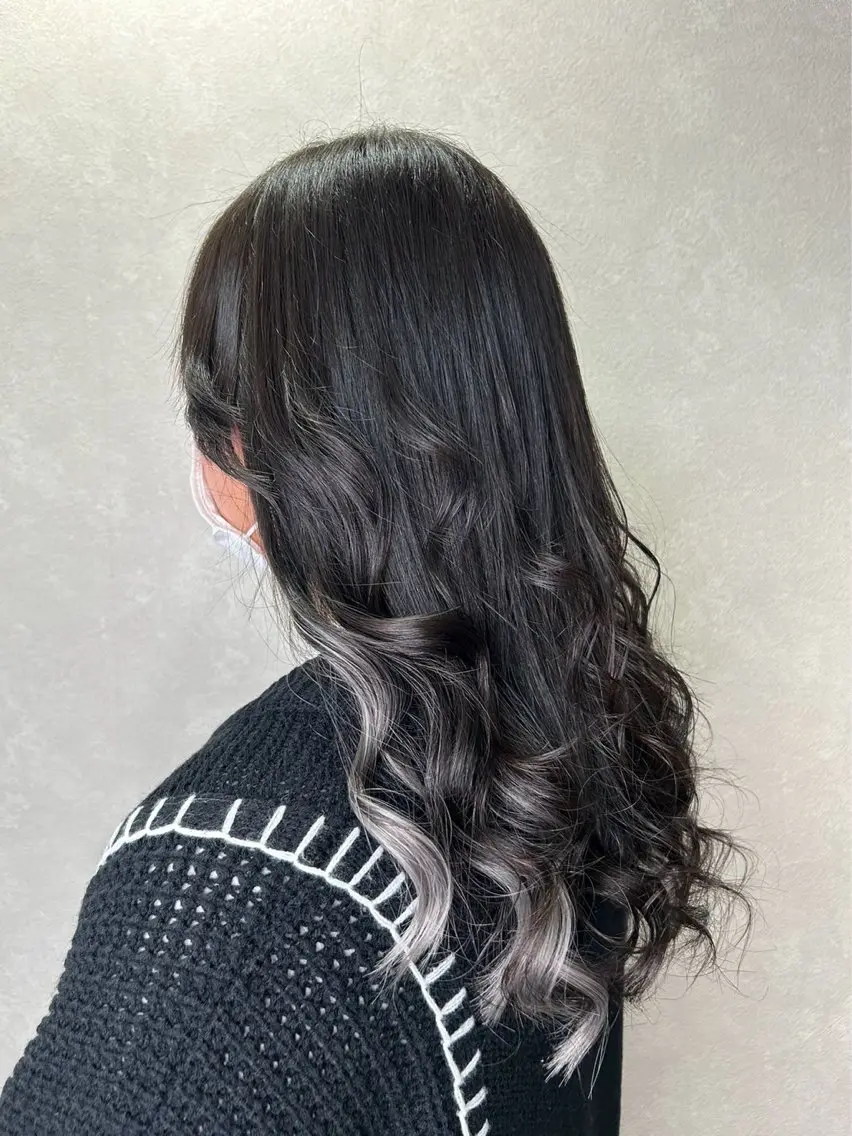 セミロング シールエクステ エクステ エクステ 横路 めぐみのヘアスタイル
