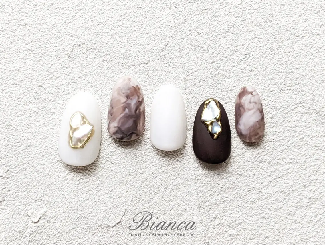 ネイル Bianca栄店 みさとのネイルデザイン