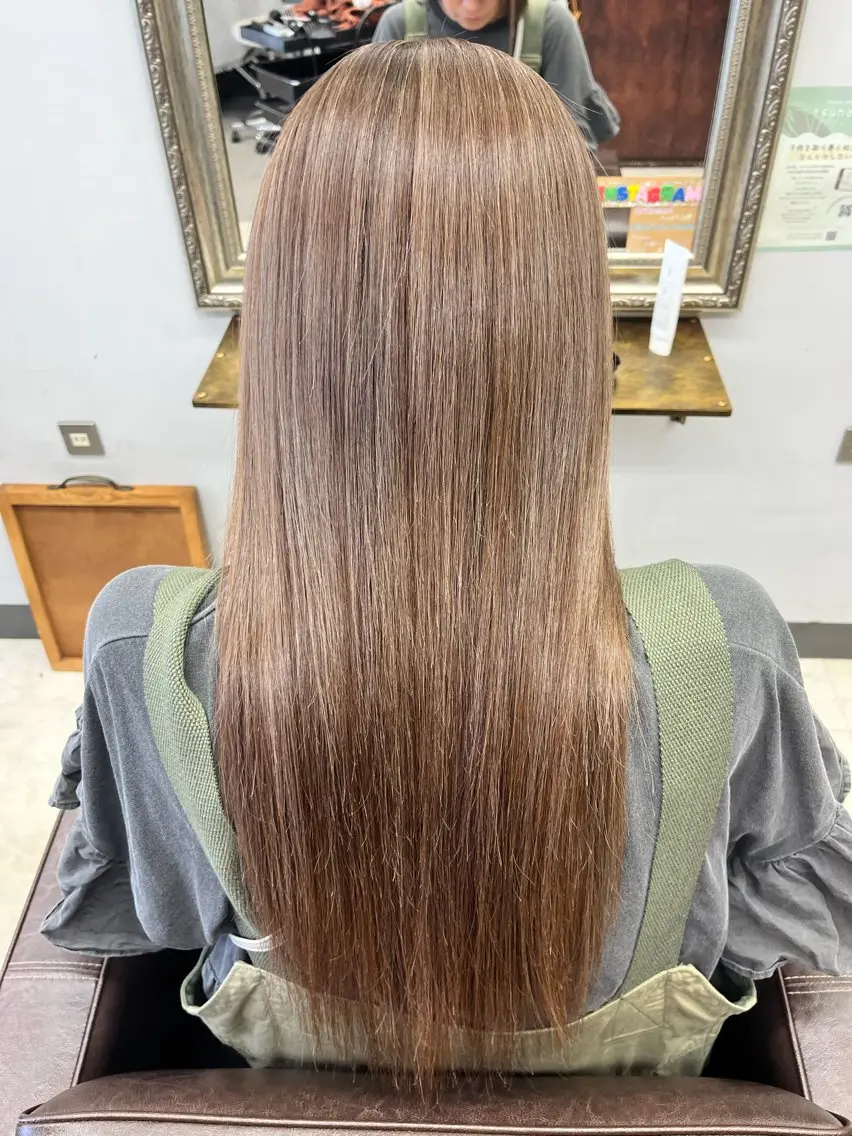 ロング カラー トリートメント 産休の為お休みです! 小島凜のヘアスタイル