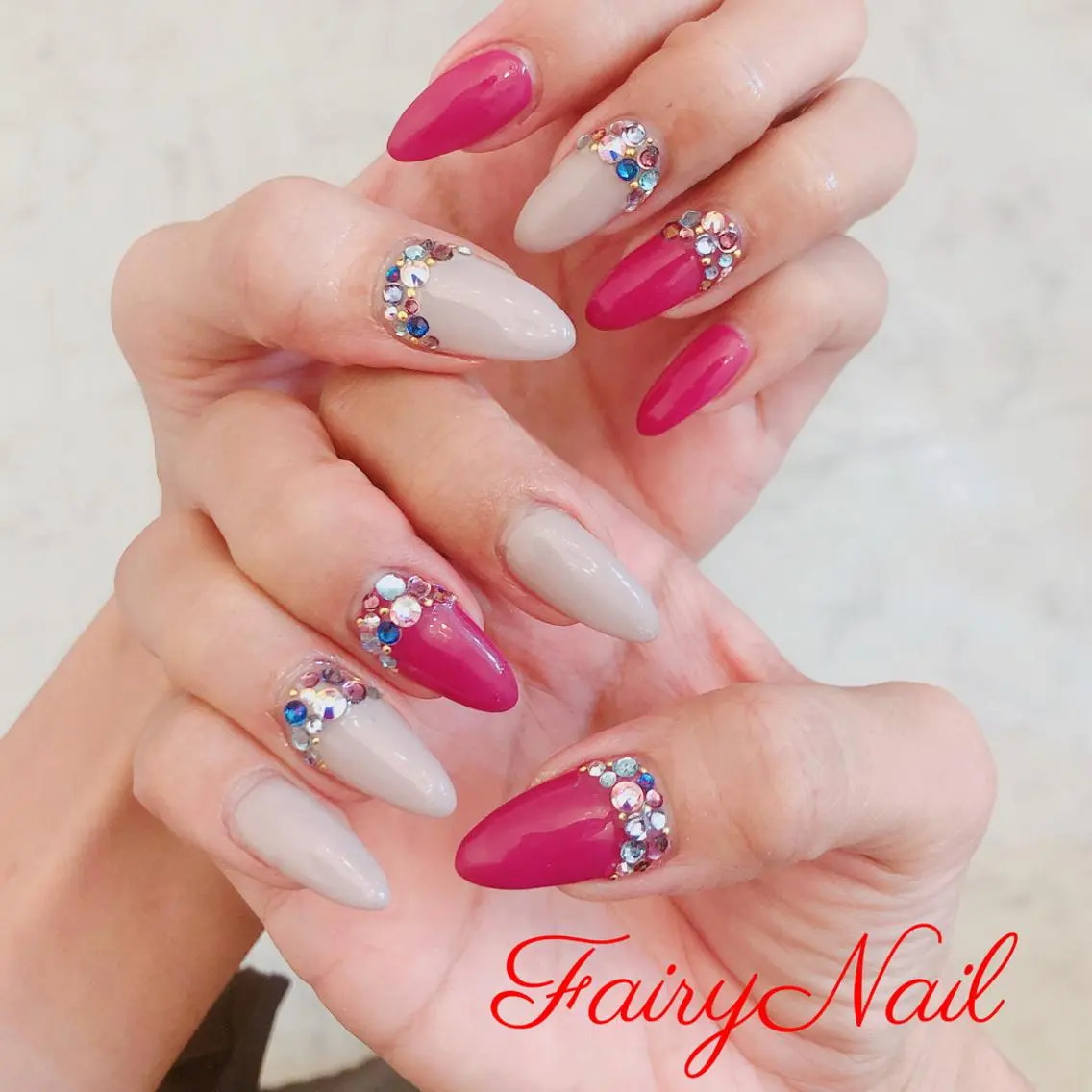 ネイル ゴージャス ワンカラーネイル Fairy nailのネイルデザイン