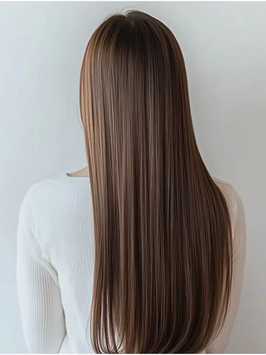 ロング ヘアカラー 阪神西宮 EnBlesSのヘアスタイル