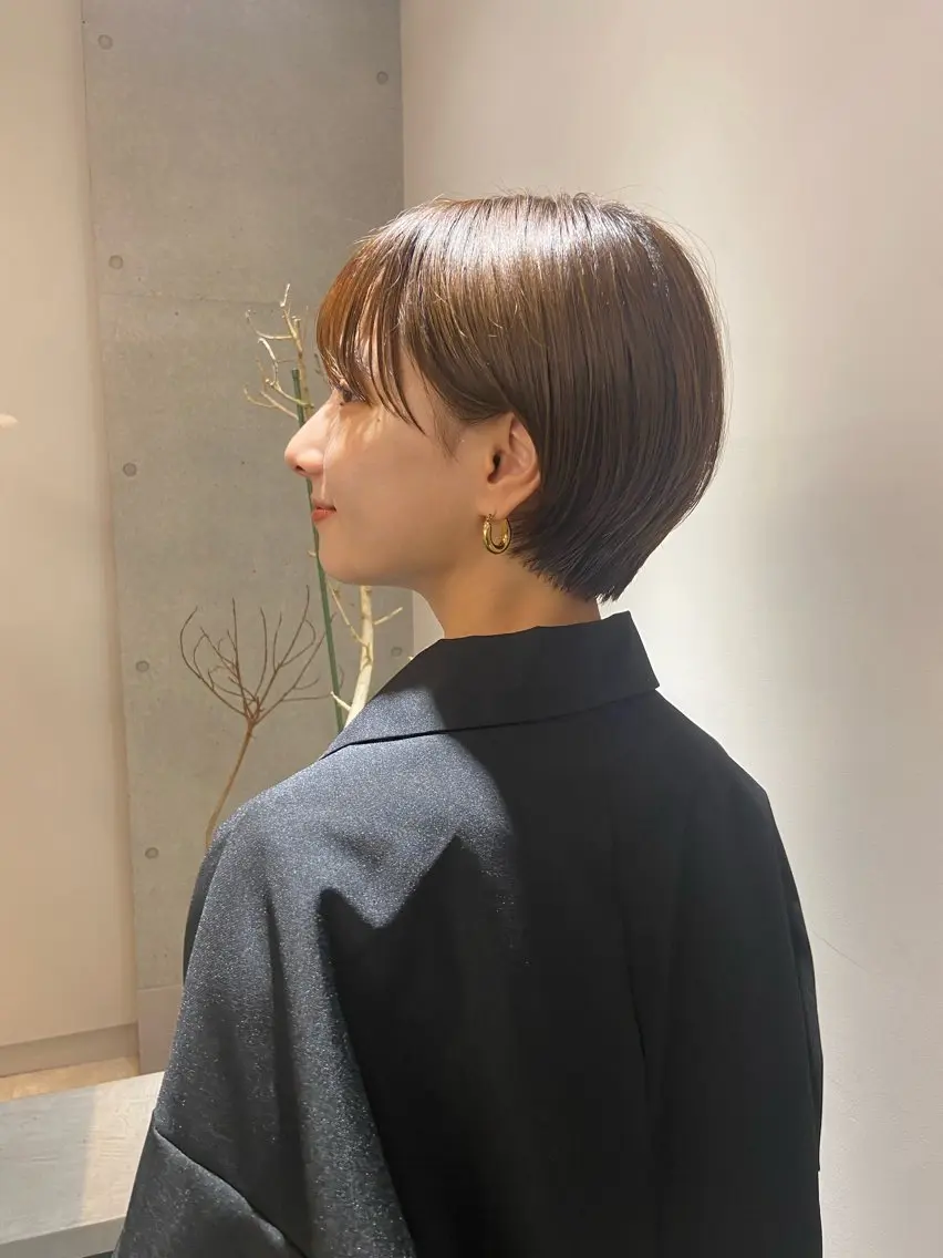 ショート 期間限定モデル募集! 平尾高宮／谷口楓佳のヘアスタイル