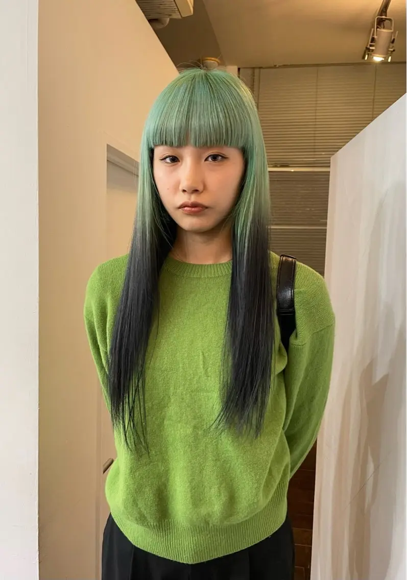 デザインカラー+silkトリートメントの写真