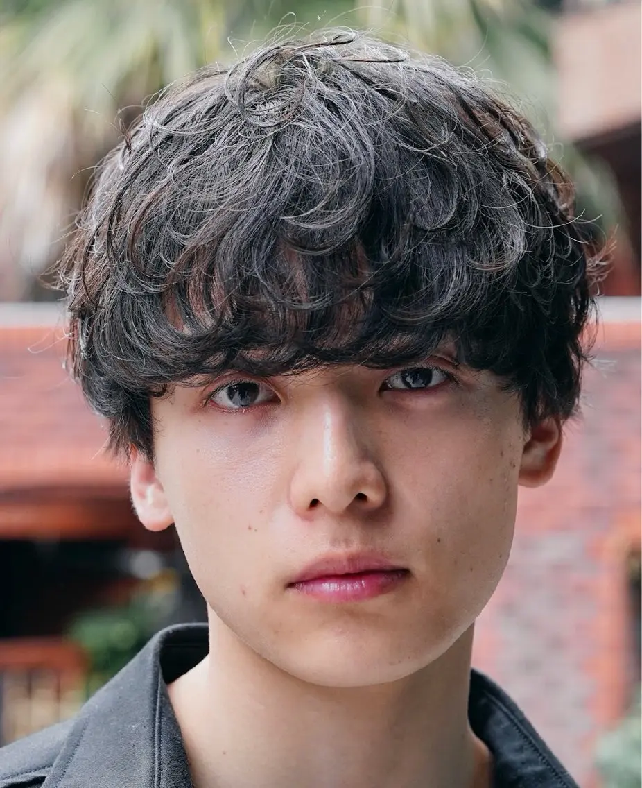 【5月限定！？men'sの色気パーマ】カット➕シャドウパーマ➕3stepトリートメントの写真