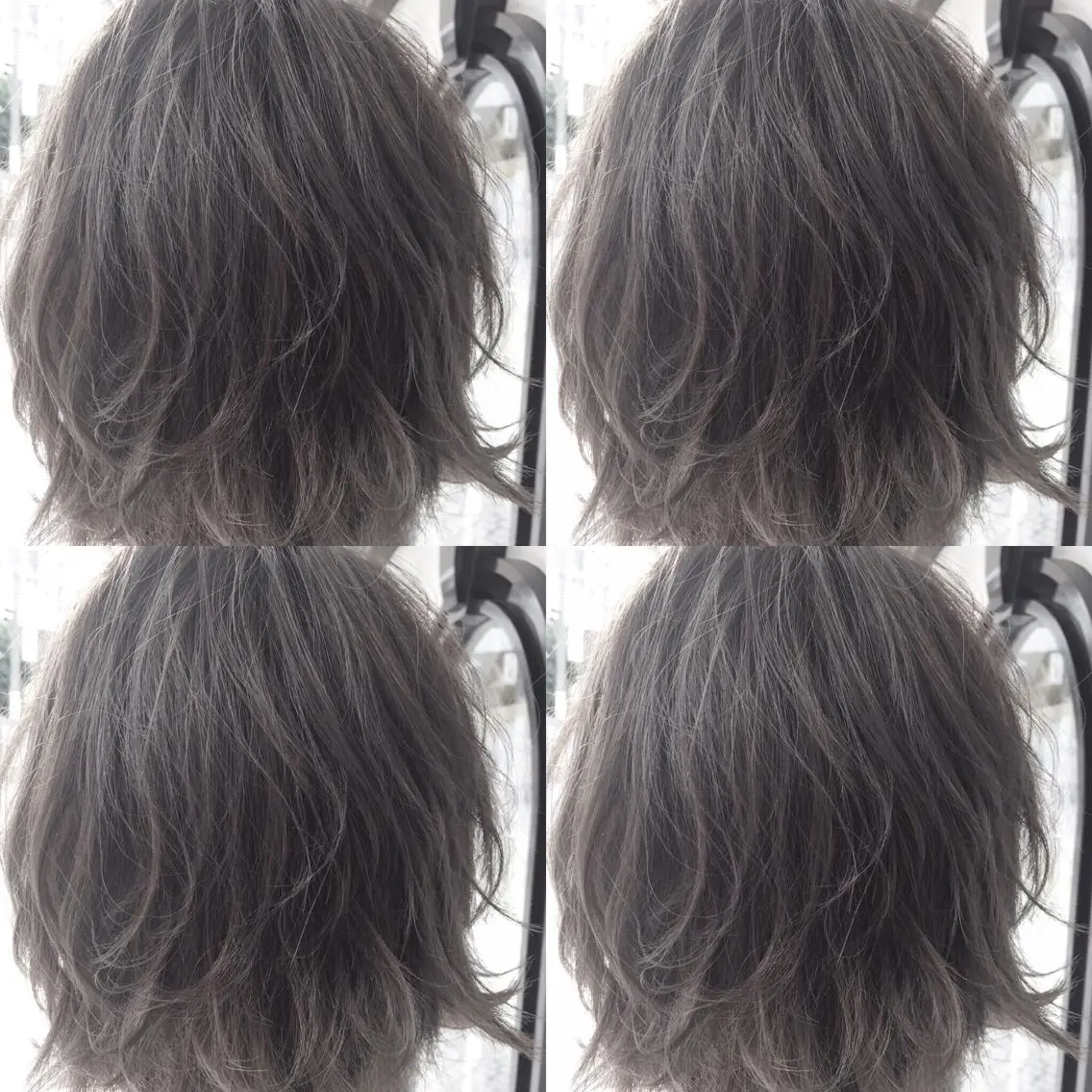 ミディアム 中田 雅彦のヘアスタイル