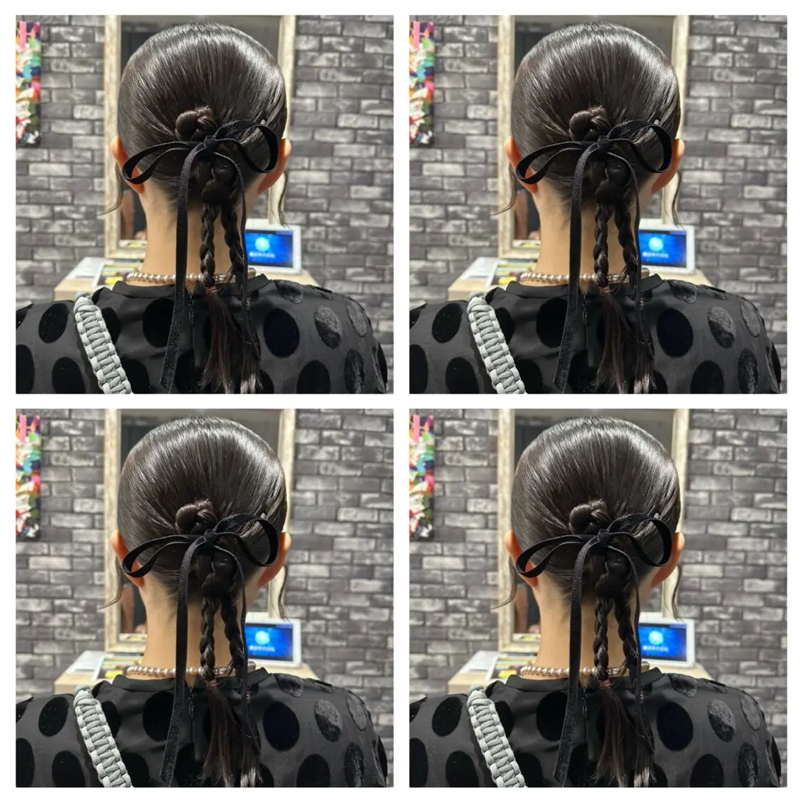 【🩷ミニモ限定メニュー💜】 🎀今流行りのカチモリヘア🎀ヘアアレンジ🌸早朝時間ご対応可能🍒ྀིの写真