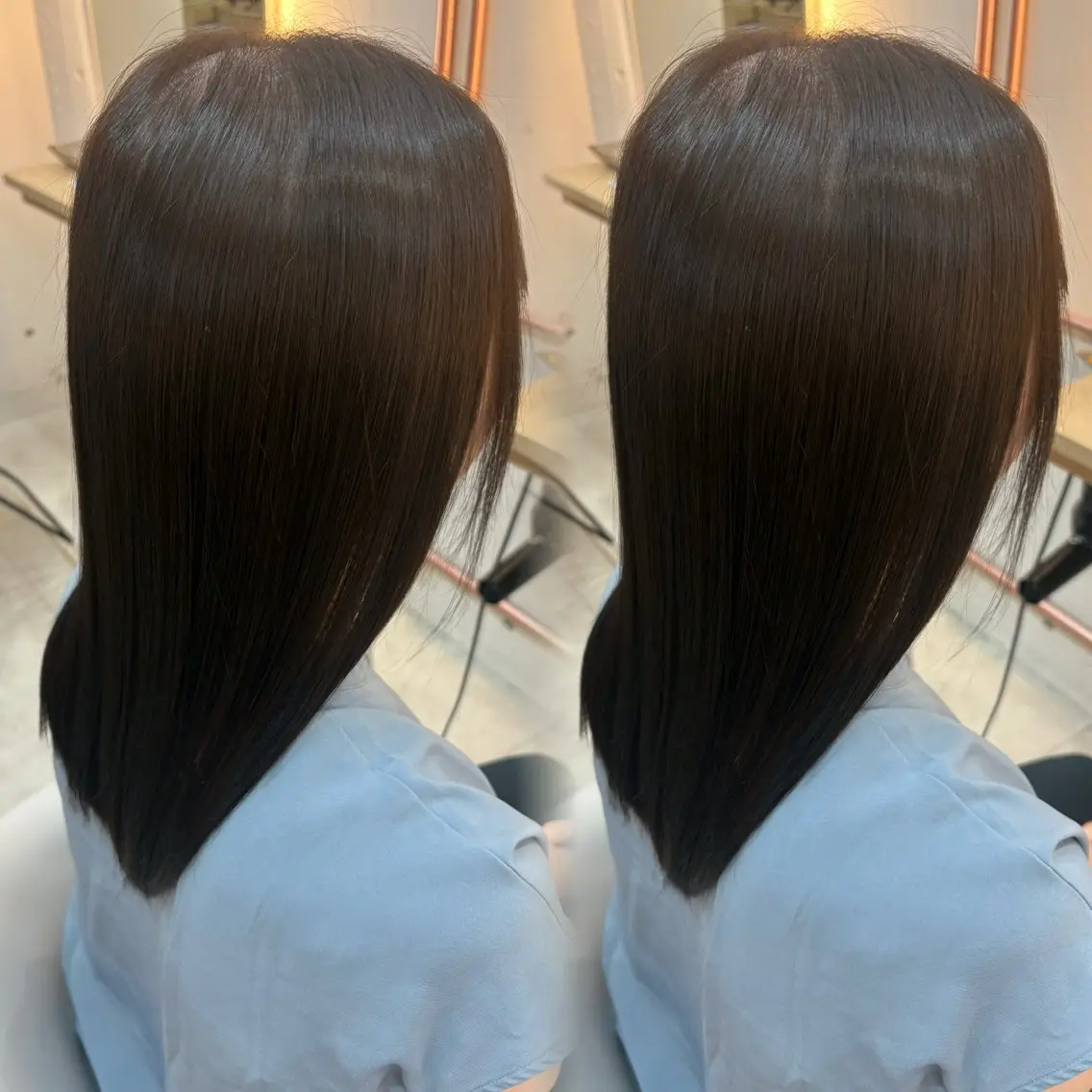 ミディアム カラー カット ヘアカラー トリートメント モデル様募集中 👶🏻‎🤍しののヘアスタイル