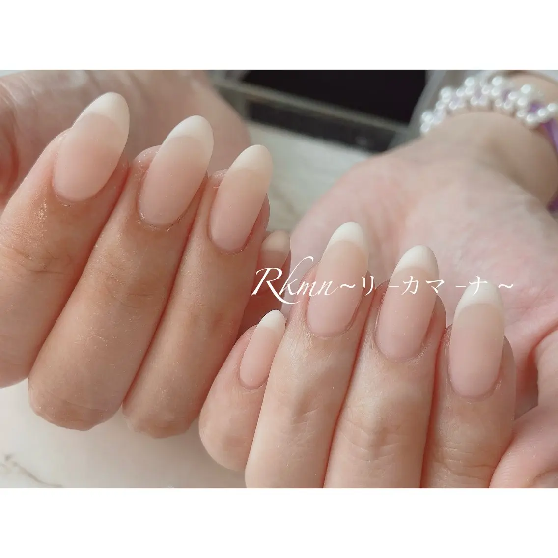 ネイル アートネイル フレンチネイル マットネイル 春ネイル ハンドネイル フットネイル ハンドケア Rkmn ~リ-カマ-ナ~のネイルデザイン