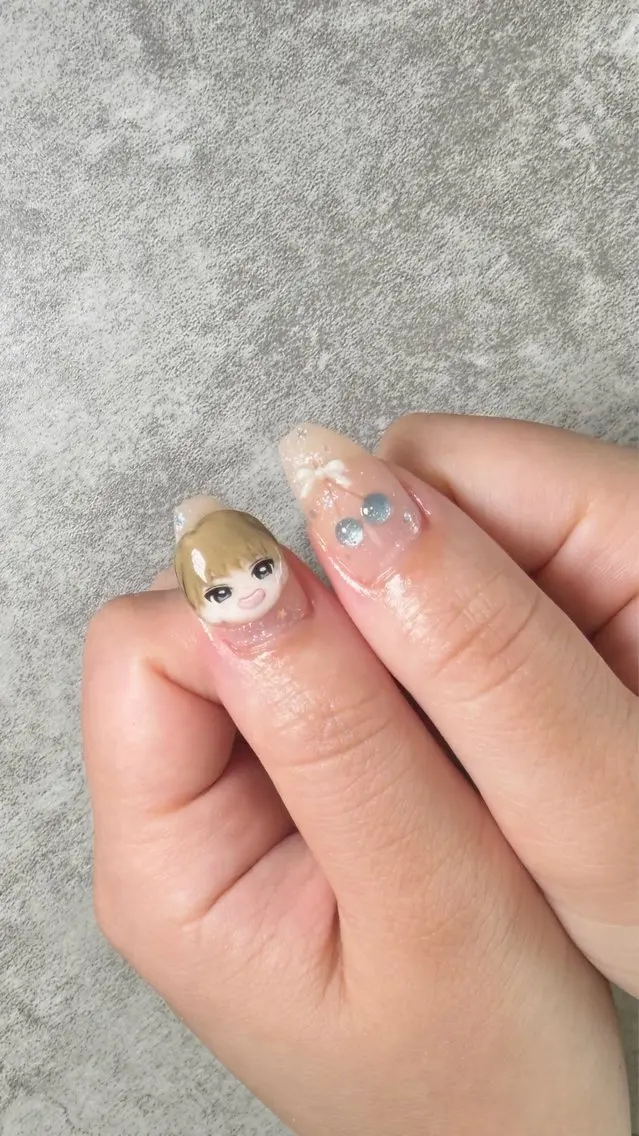 ネイル ハンドネイル ハンドケア shino🌟 痛ネイルのネイルデザイン