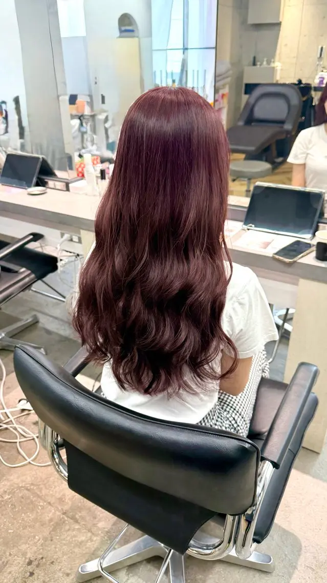 ロング ヘアカラー トリートメント mina★ショート cutモデル募集中のヘアスタイル