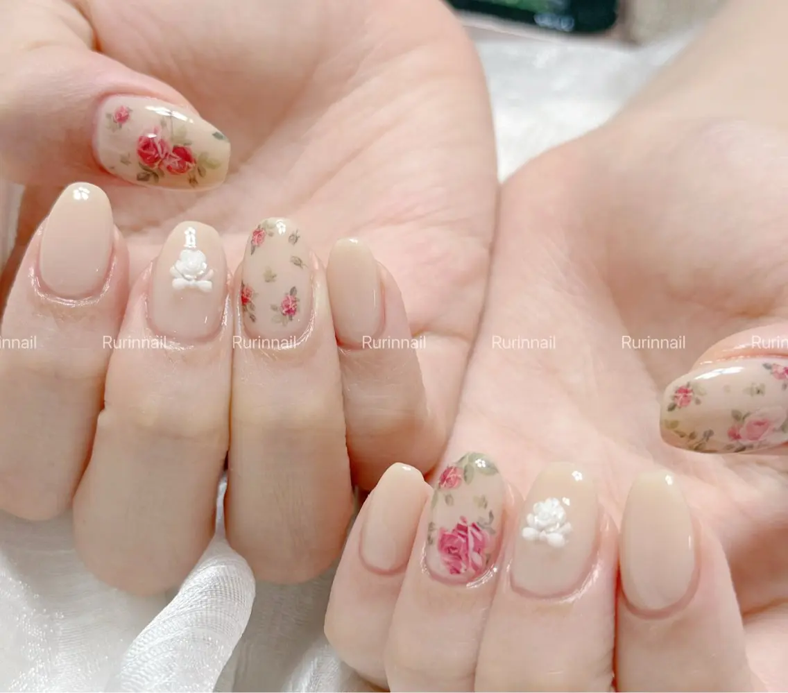 ネイル ハンドネイル ルリン サロン💅のネイルデザイン