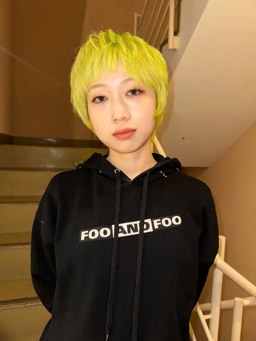 ショート ヘアカラー 🍇透明感カラー/ カットひかる🍒のヘアスタイル