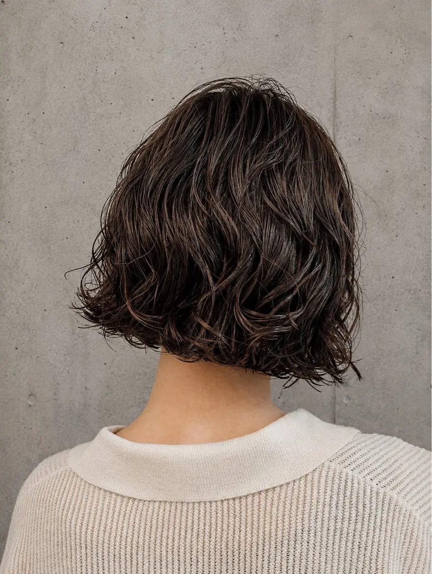 【レディースボブ限定】 カット+パーマ+COTA2ステップトリートメントの写真