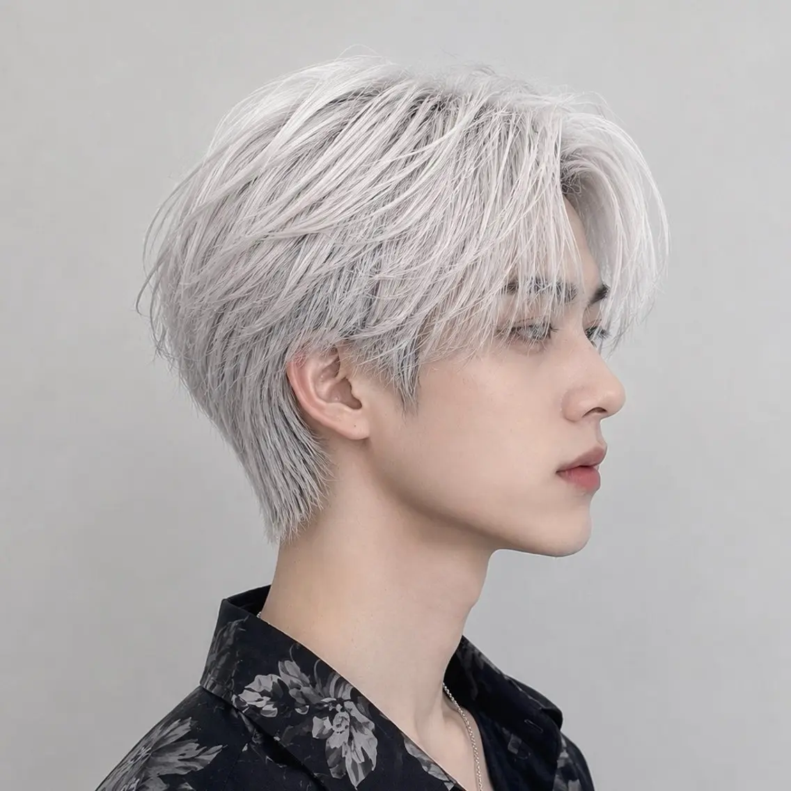 カラー メンズ メンズブリーチ ブリーチ カット ヘアカラー メンズ特化カットパー マカラー坂田柊のヘアスタイル