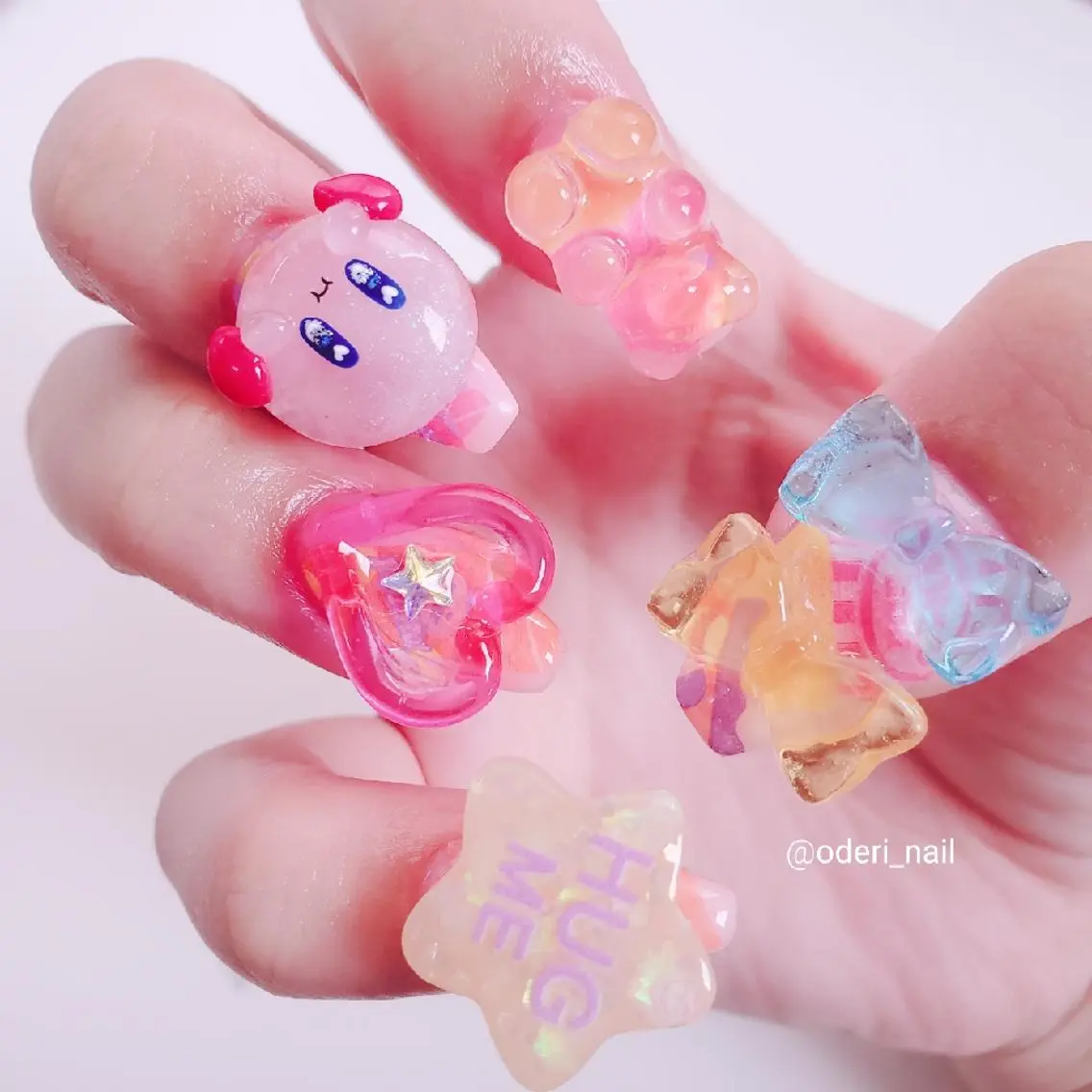 ネイル アートネイル ジェルネイル おで@ oderi_nailのネイルデザイン