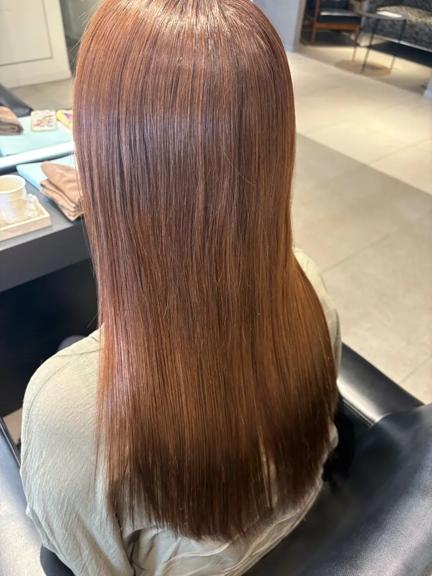 ロング ヘアカラー ケア特化美容師 MITSUKIのヘアスタイル
