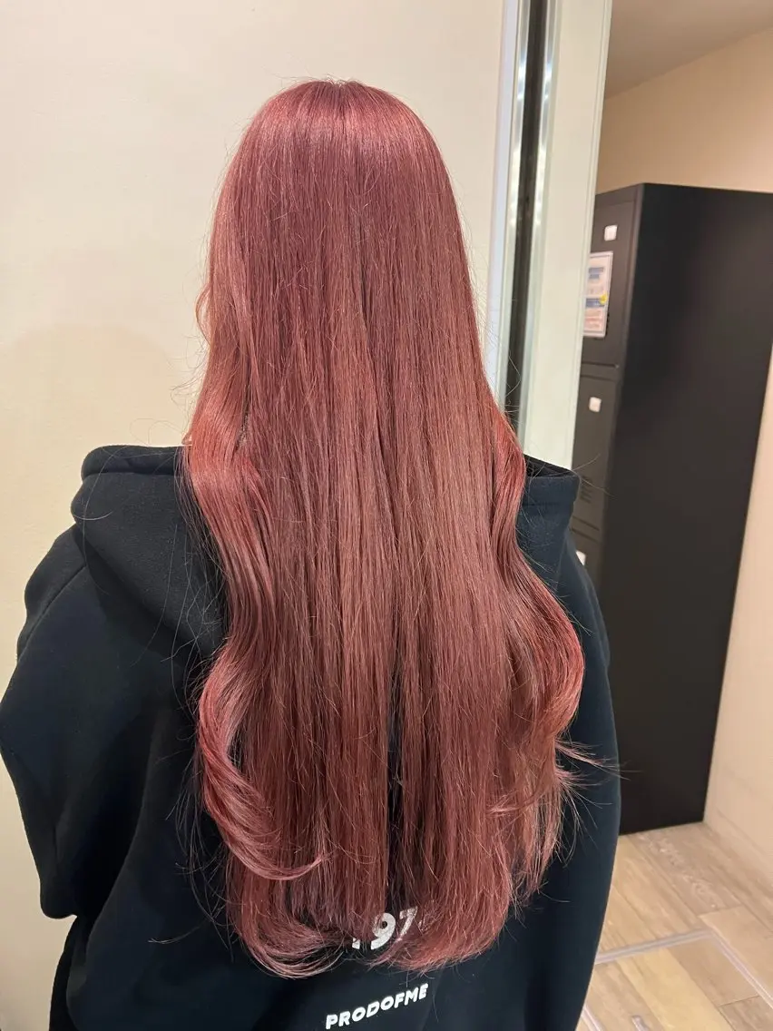 ロング ヘアカラー トリートメント yuuna. 🪽のヘアスタイル